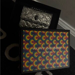 Kurt Geiger Metallic Quilted Bag